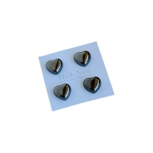 Magnet Pin Heart Glossy Black