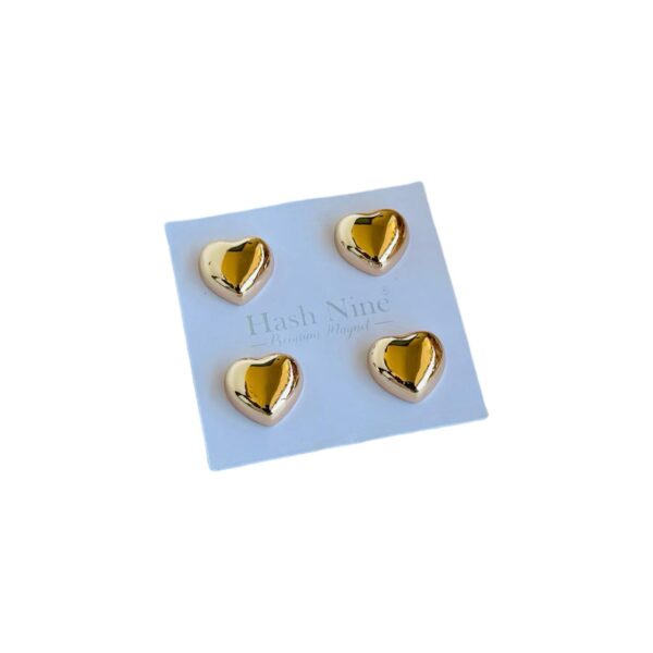 Magnet Pin Heart Gold