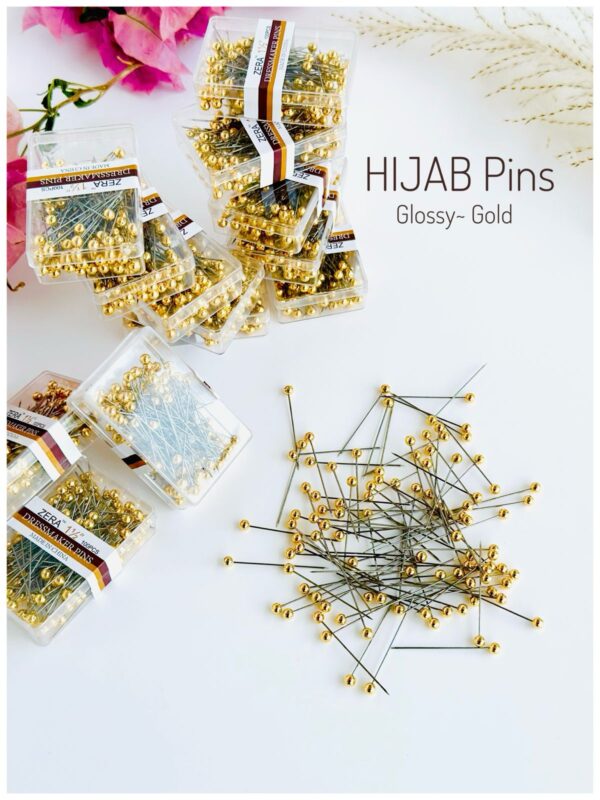 Hijab Ball Pin-Gold