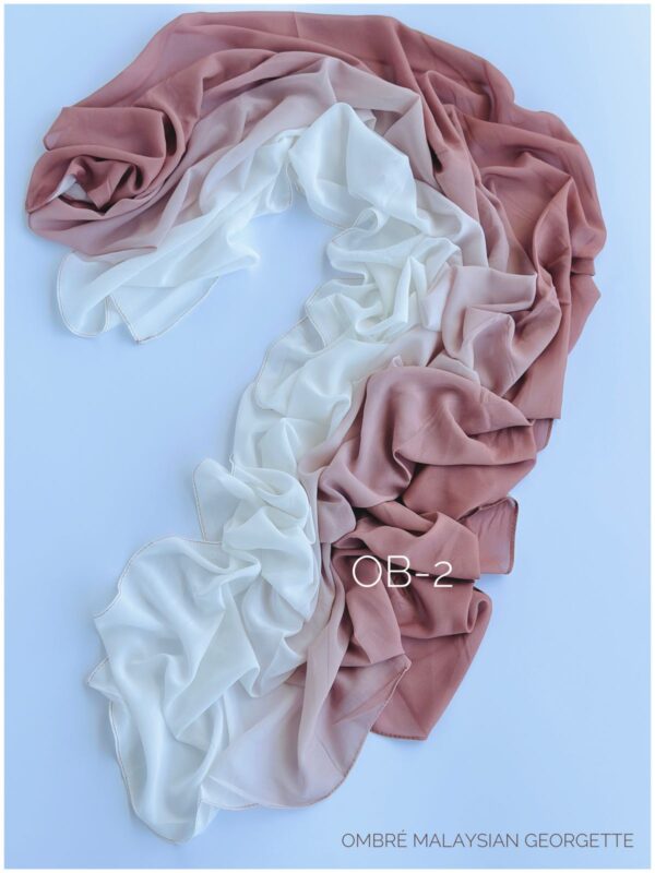 OMBRE MALAYSIAN GEORGETTE OB2