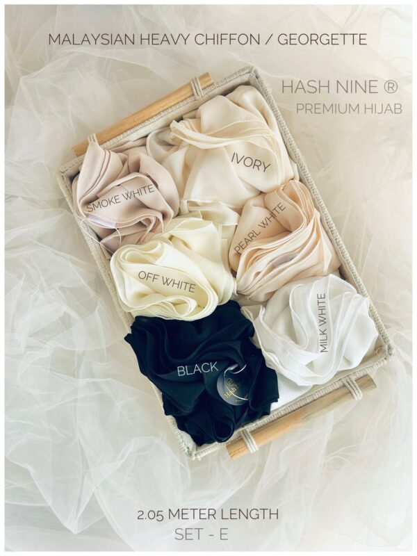 Hash Nine® Malaysian Heavy Chiffon/Georgette
