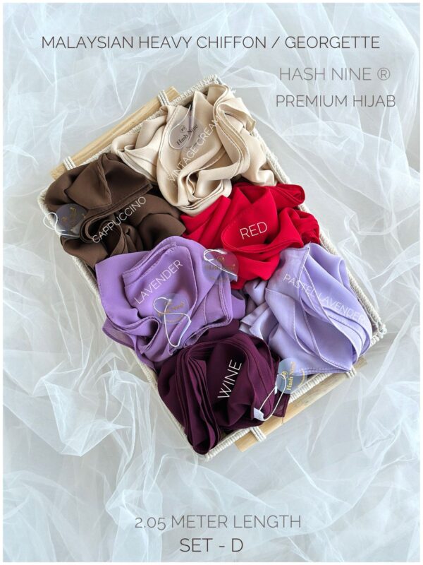 Hash Nine® Malaysian Heavy Chiffon/Georgette