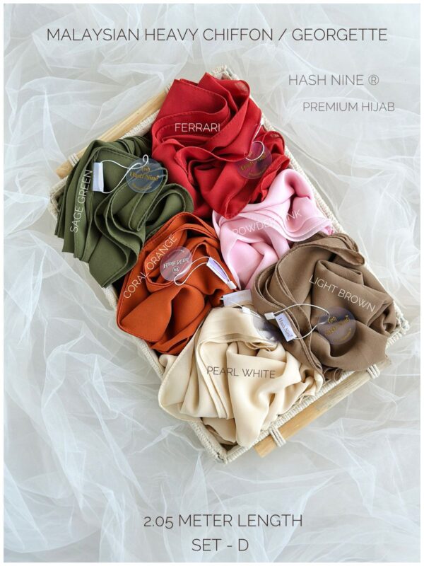 Hash Nine® Malaysian Heavy Chiffon/Georgette
