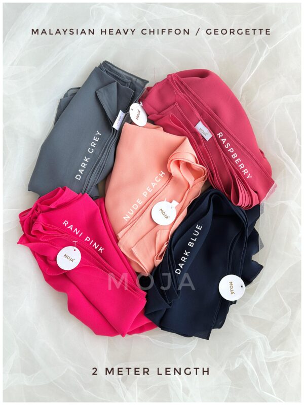 MOJA Malaysian Georgette / Heavy Chiffon