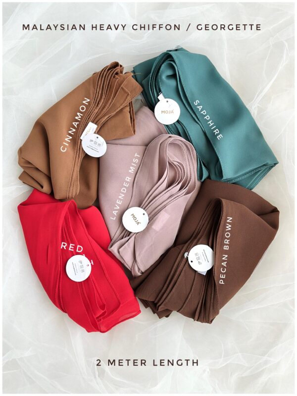 MOJA Malaysian Georgette / Heavy Chiffon
