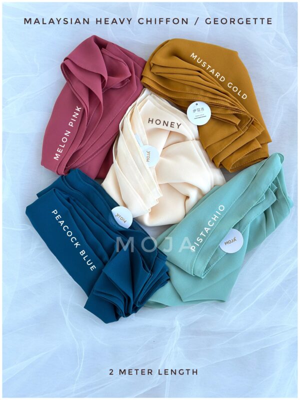 MOJA Malaysian Georgette / Heavy Chiffon