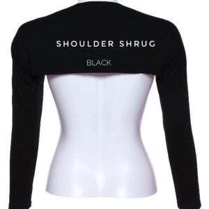 SHOULDER SHRUG-BLACK