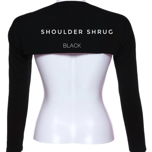 SHOULDER SHRUG-BLACK