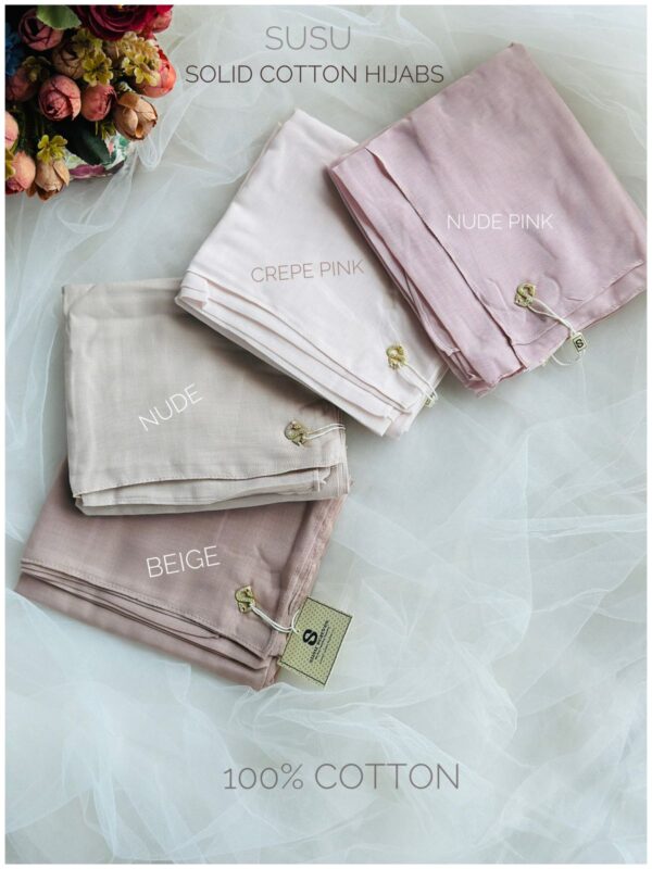 SOLID COTTON HIJAB
