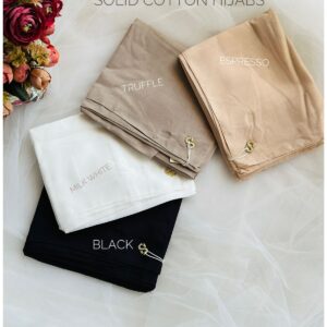 SOLID COTTON HIJAB