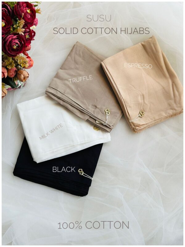 SOLID COTTON HIJAB