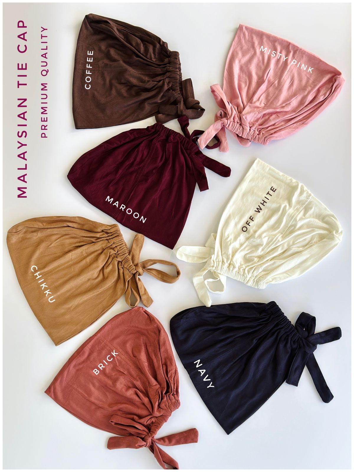 PREMIUM MALAYSIAN TIE CAP