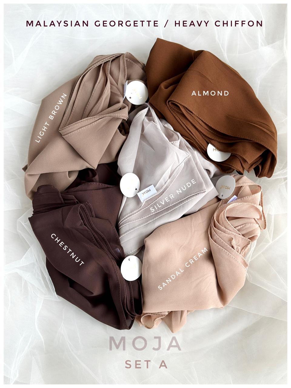 MOJA Malaysian Georgette / Heavy Chiffon