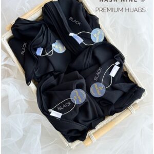 BLACK HASH NINE Malaysian Georgette