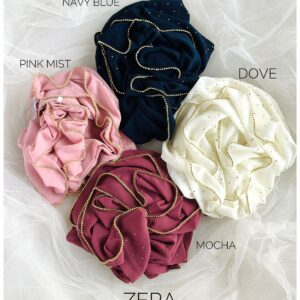 ZERA Chiffon Rhinestone