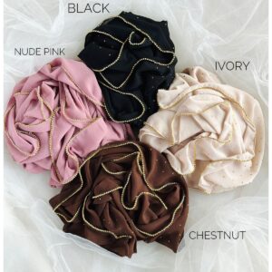 ZERA Chiffon Rhinestone