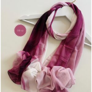 Ombré Chiffon Print OB-12