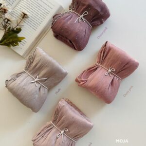 MOJA Shimmer Dew Drops with Silver Chain