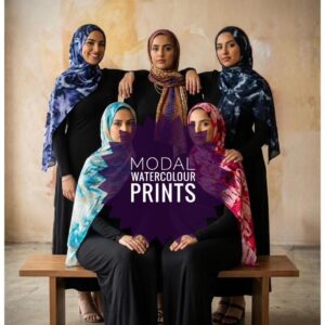 ZERA WATERCOLOR PRINTED HIJABS
