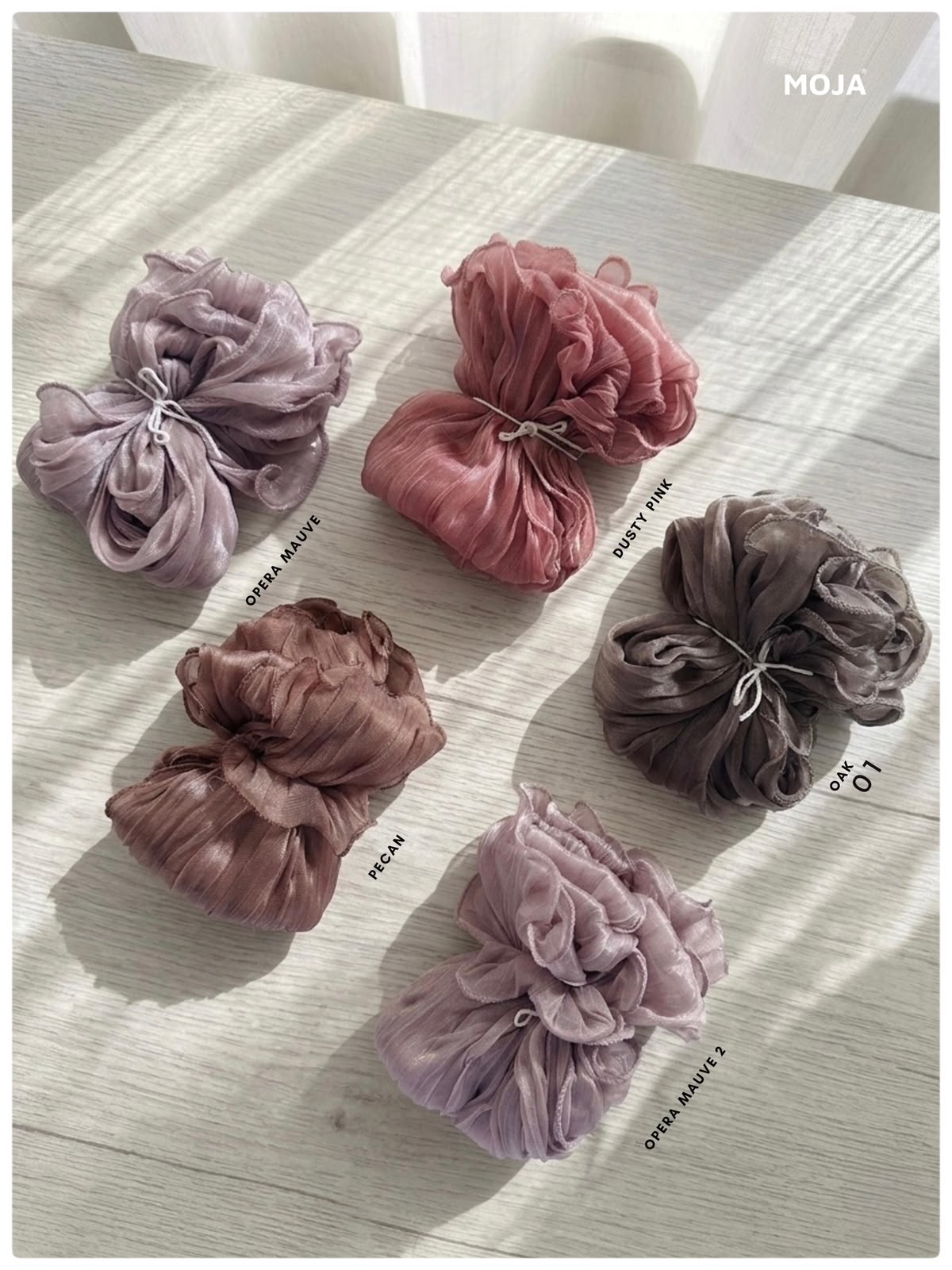MOJA WRINKLED ORGANZA