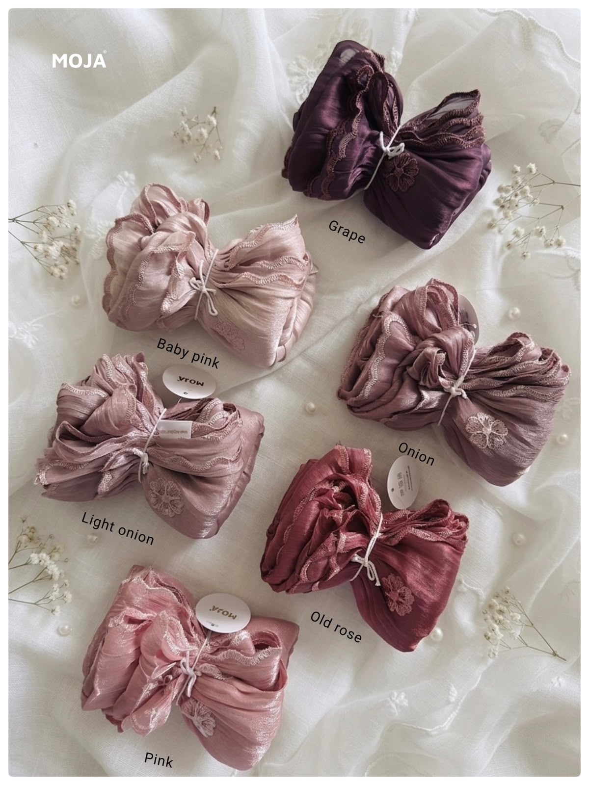 MOJA FLORAL ORGANZA