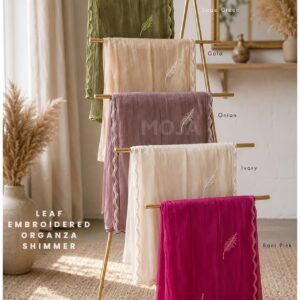 MOJA LEAF ORGANZA